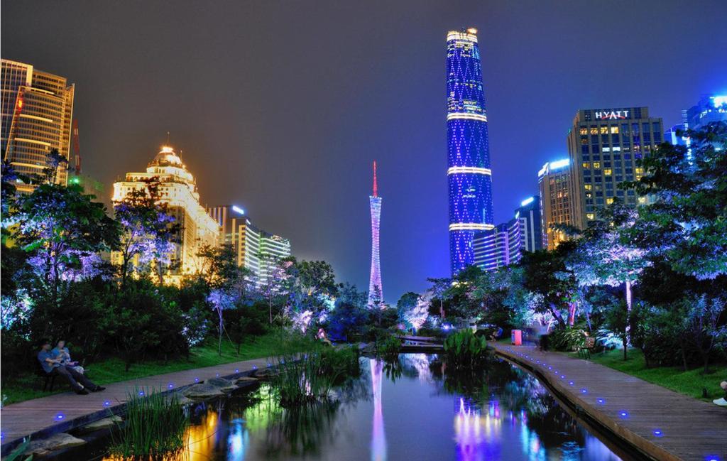 Xcellent International Serviced Apartment Guangzhou Exterior foto