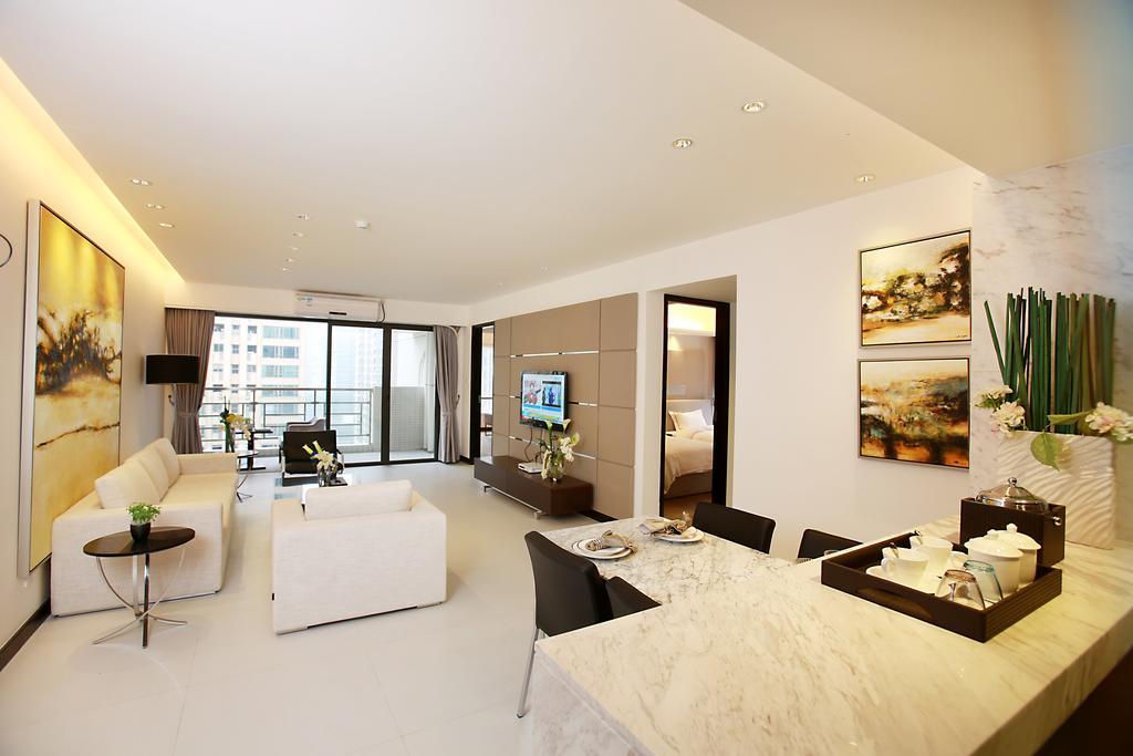 Xcellent International Serviced Apartment Guangzhou Exterior foto